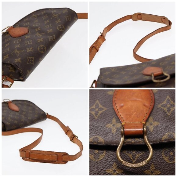 LOUIS VUITTON Monogram Saint Cloud GM Shoulder Bag M51242 LV Auth yk14635 - Picture 16 of 16